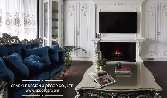 Large Elegant European White Carved Polyurethane Corbel Decorative PU Corbels for Home Indoor Decor 