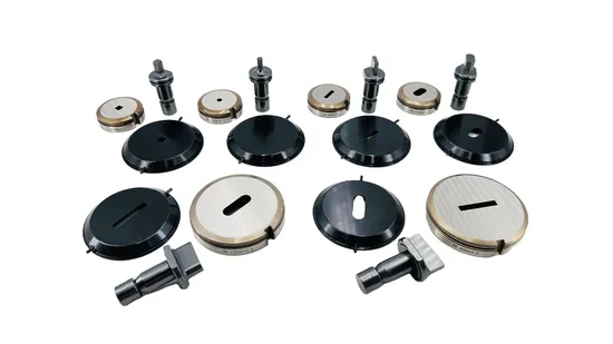 Precision Stamping Mould Punch Die Tool Square/Round Shape Suitable for Germany Machine, CNC Punch Press Tool 