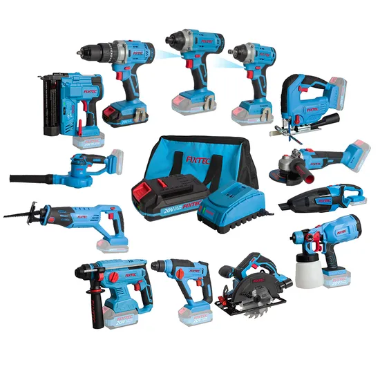 Fixtec Professional Wholesale Tools Hardware 20V Li