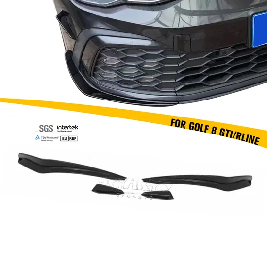 New Released Front Bumper Blade Trim for VW Golf 8 Gti/Rline Rz 