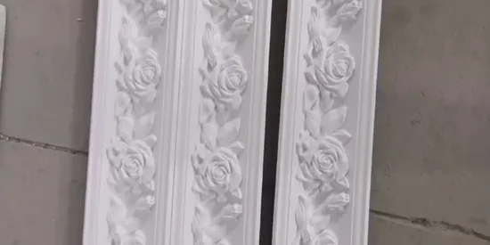 European Style Pure White Polurethane Decorative Corbel for High